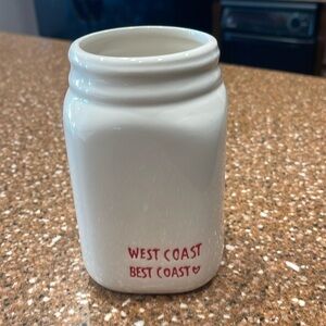 West Coast Best Coast, ceramic jar